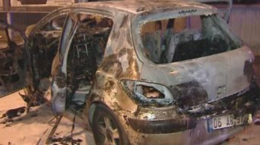 Ankara&rsquo;da Kaza: Yanmaktan Son Anda Kurtuldular