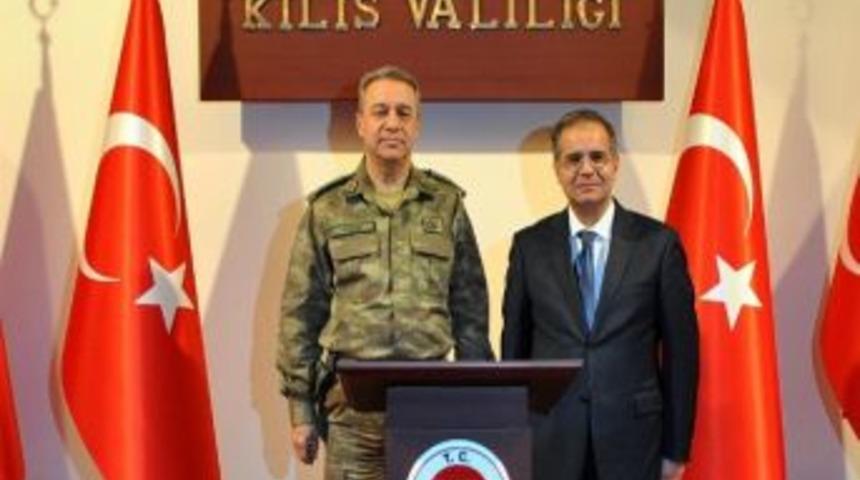 Korgeneral Alataş, Vali Tapsız&rsquo;ı Ziyaret Etti