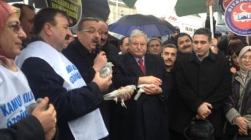 'kamuda Kılık Kıyafet &Ouml;zg&uuml;rl&uuml;ğ&uuml; İ&ccedil;in 10 Milyon İmza' Kampanyası