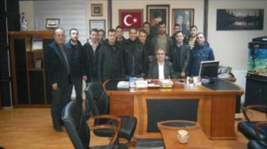 Erdemir Liman Bakım Baş M&uuml;hendisliği İş&ccedil;ilerinden Odabaş&rsquo;a Ziyaret