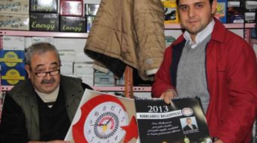 Belediyeden Esnafa Saat