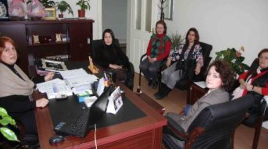 Kent Konseyi Kadın Meclisi &Uuml;yeleri&rsquo;nden Başkan Yardımcısı T&uuml;l&uuml;ş&rsquo;e Ziyaret