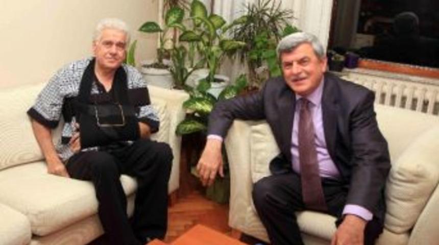 Başkan'dan Sarı'ya Ge&ccedil;miş Olsun Ziyareti