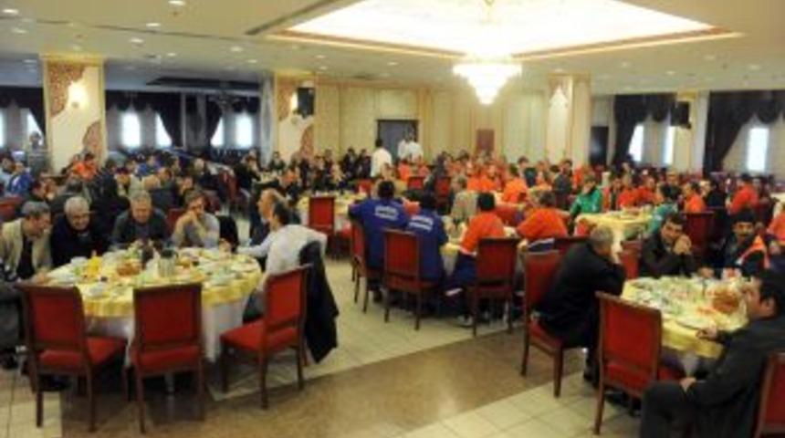 Başkan Çağırıcı'dan Karla Mücadele Ekiplerine Teşekkür Yemeği