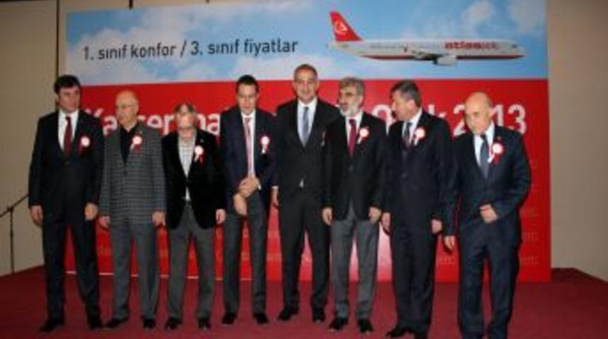 Atlas Jet'in Kayseri - İstanbul Hattının A&ccedil;ılışı Yapıldı