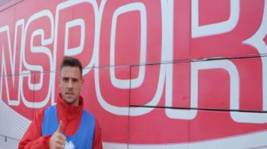 Samsunspor'a Gelen Dimitrov G&ouml;reve Hazır