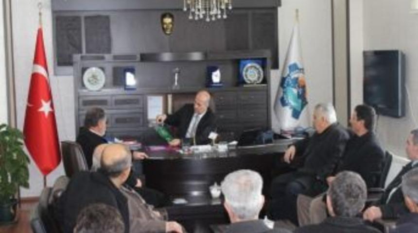 Muhtarlardan Gökçe’ye Teşekkür Ziyareti