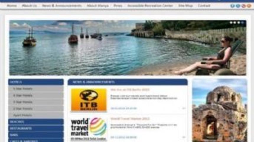 Alanya'da 'herkes İ&ccedil;in Turizm' Web Sitesi Kayıtları Başladı