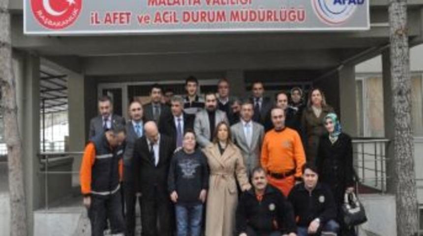 Milletvekili &Ccedil;alık, Afad'ı Ziyaret Etti