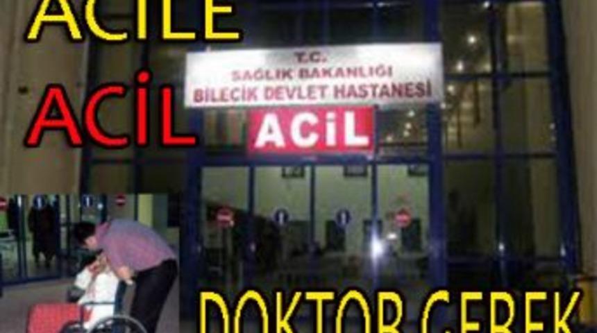 Bilecik devlet hastanesinde rezalet