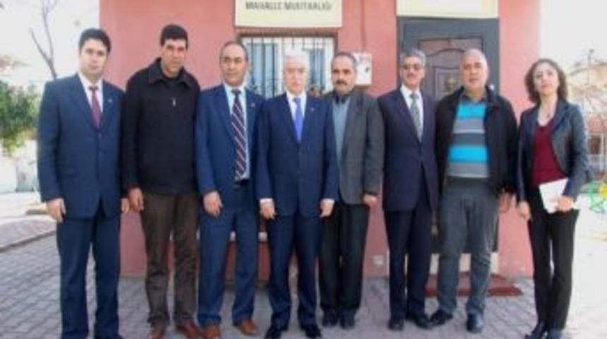 Aldırmaz, Y&uuml;reğirli Muhtarlarla Bir Araya Geldi