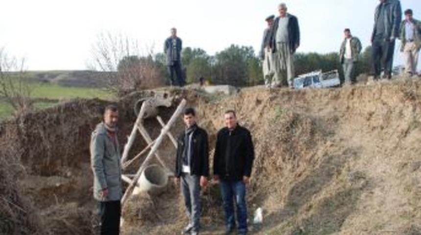 K&ouml;yl&uuml;ler Sulama Kanallarının Yapılmasını İstedi