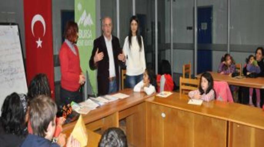 Bursa Kent Konseyi'nden &Ccedil;ocuklara Diksiyon Dersi