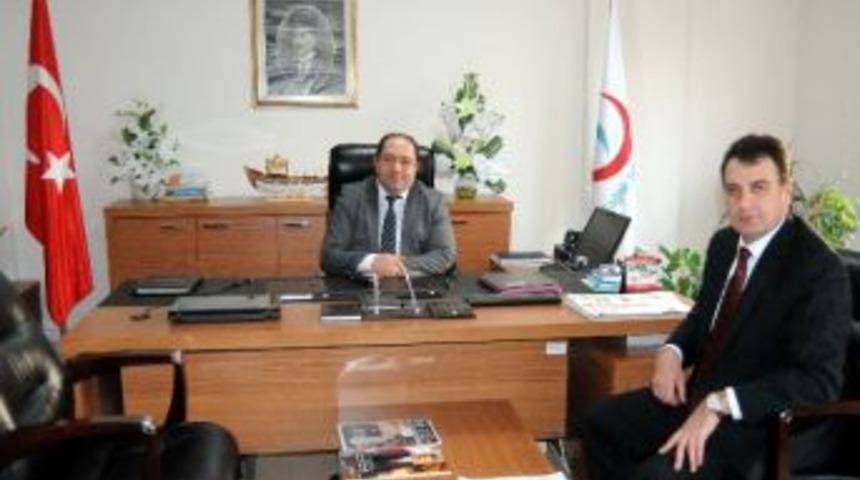 Genel Sekreterden İl Halk Sağlığı M&uuml;d&uuml;r&uuml;ne Ziyaret