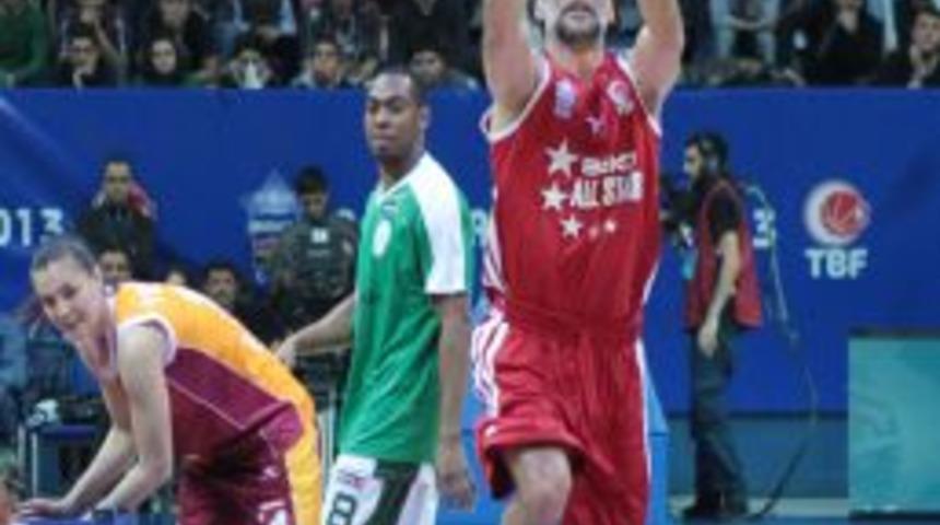 Beko All-Star 2013&rsquo;te Yıldızlar Şut Yarışması D&uuml;zenlendi