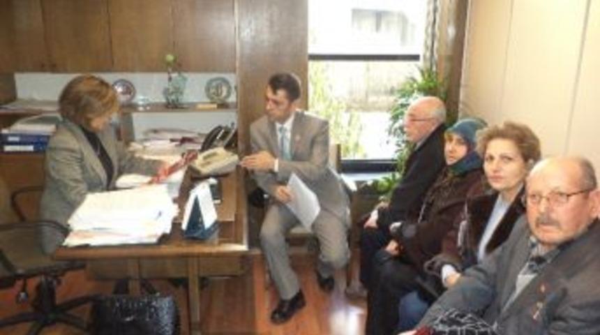 T&uuml;rkiye Harp Malul&uuml; Gaziler, Şehit Dul Ve Yetimleri Derneği &Uuml;yeleri Ankara'da