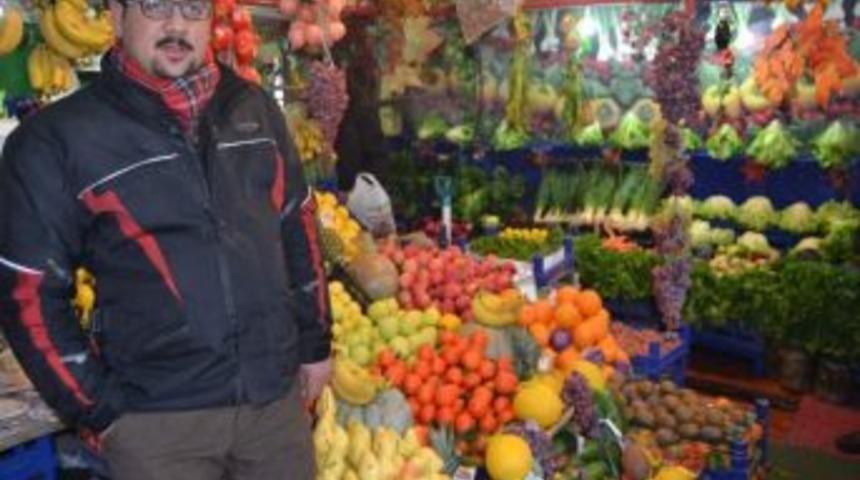 Olumsuz Hava Şartları Meyve Sebze Fiyatlarını Etkilemedi