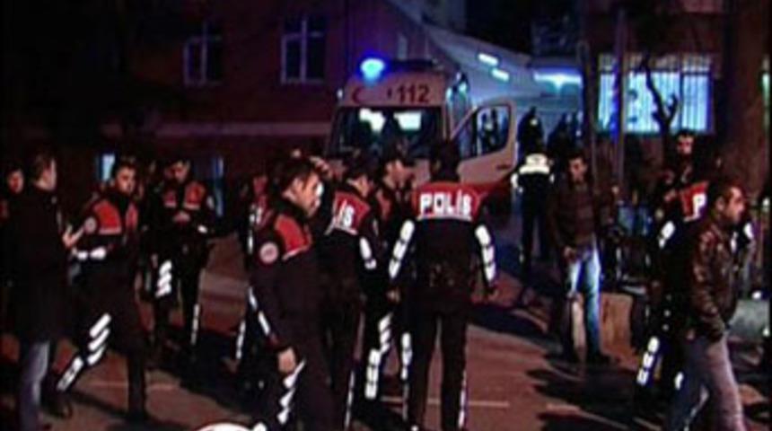Polis kafasına sıktı