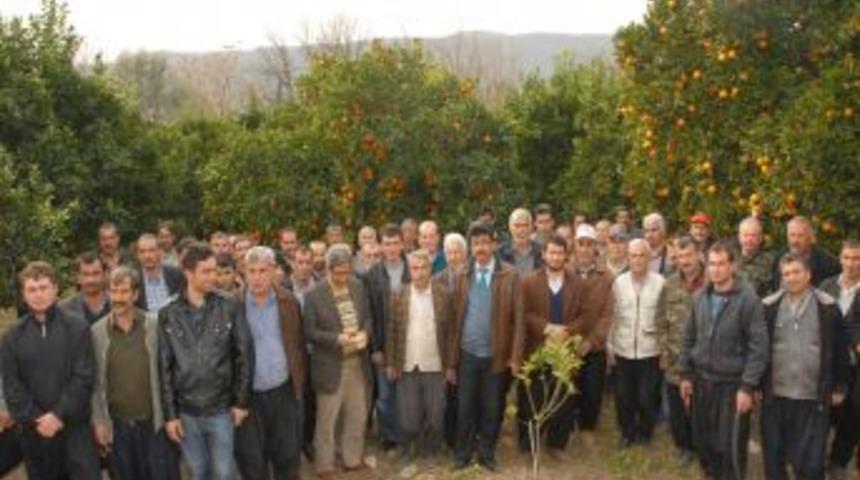 K&ouml;yl&uuml; &Ccedil;ift&ccedil;ilere Kahvehanede Ders Bah&ccedil;ede Uygulama