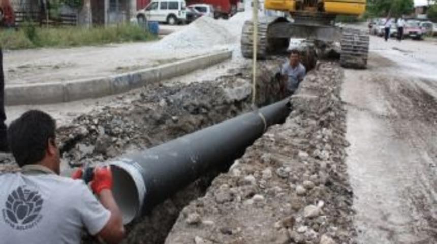 Malatya Belediyesi, Alt Yapı &Ccedil;alışmalarına Ağırlık Verdi