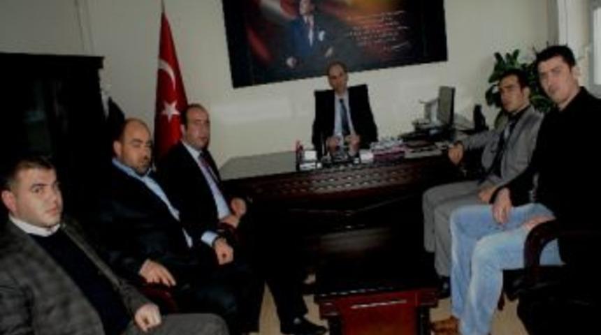 Gen&ccedil;-der'den Vali Yardımcısına Ziyaret