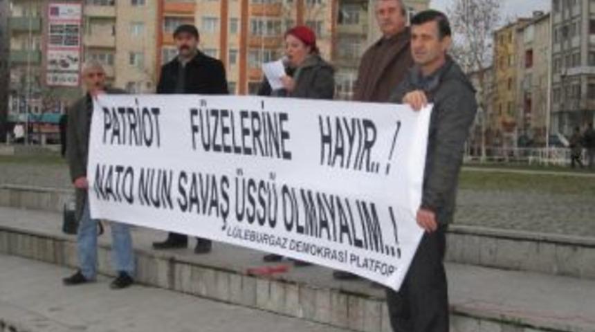 Eğitim Sen L&uuml;leburgaz Şube Sekreteri Sezgin: &ldquo;komşularımız Emperyalistler Tarafından İşgal Edilmeye &Ccedil;alışılırken &Uuml;lkemizin Operasyon Merkezi Olmasını Kabul Etmeyeceğiz&rdquo;