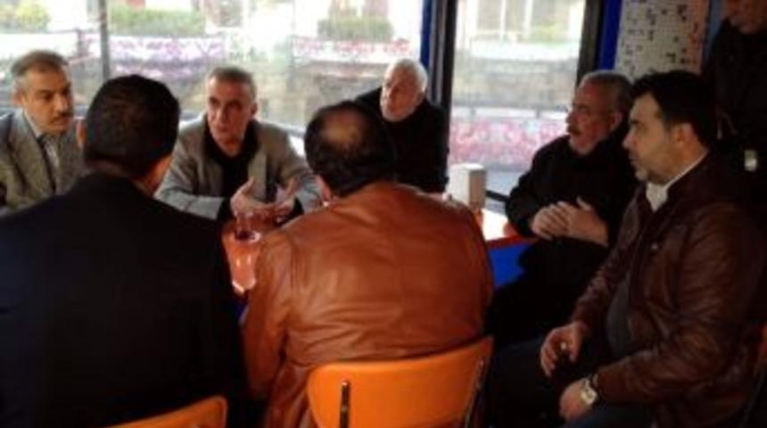 Mhp&rsquo;li Uzunırmak M&uuml;h&uuml;rlenen İşyerini Ziyaret Etti