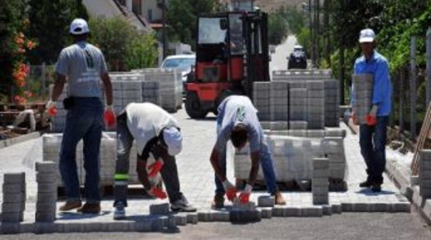 Tepebaşı Belediyesi&rsquo;nin Asfalt &Ccedil;alışmaları