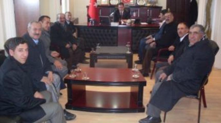 Şehit Ve Gazilerden Kaymakam D&uuml;ndar&rsquo;a Anlamlı Ziyaret