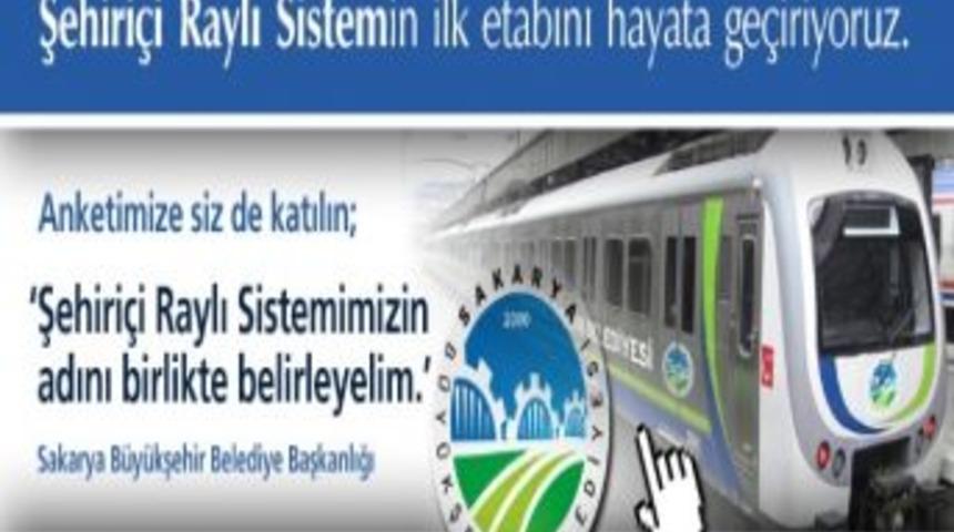 Raylı Sistemin Adı İ&ccedil;in Anket Başlatıldı