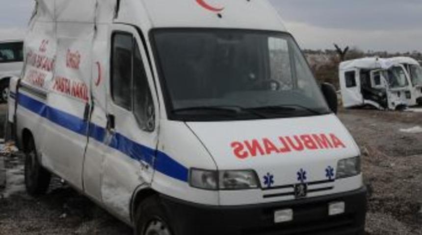 Nevşehir'de Ambulans Kazası