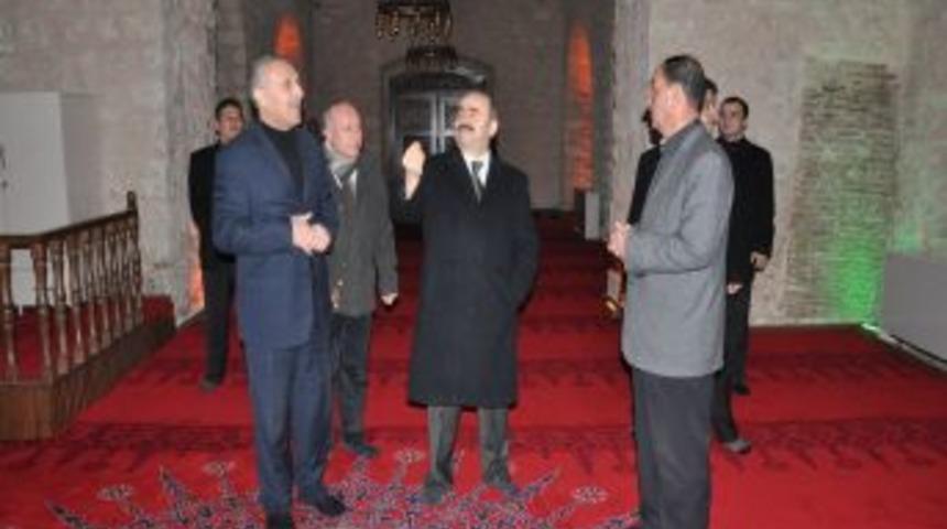 Vali Aydın, Tarihi Ulu Cami'de Restorasyon &Ccedil;alışmalarını Denetledi