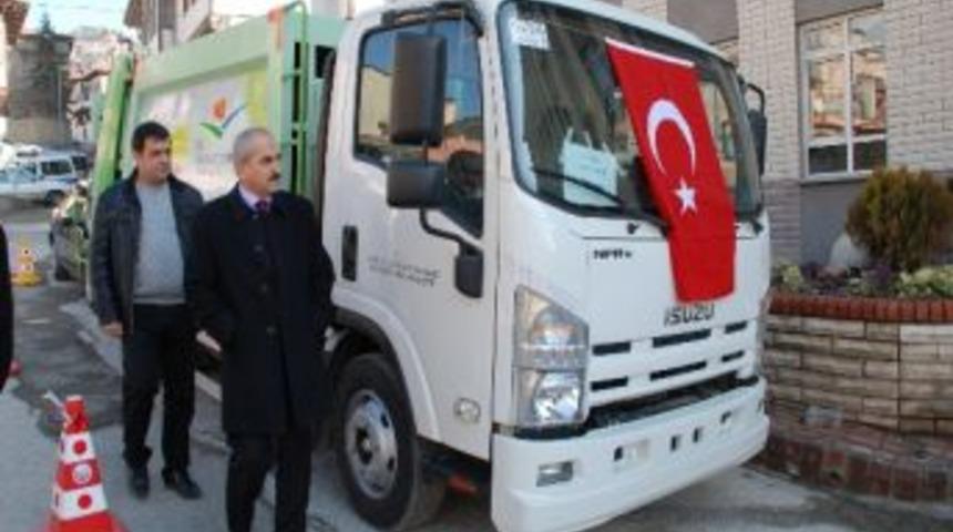 Tosya Belediyesine Yeni &Ccedil;&ouml;p Aracı
