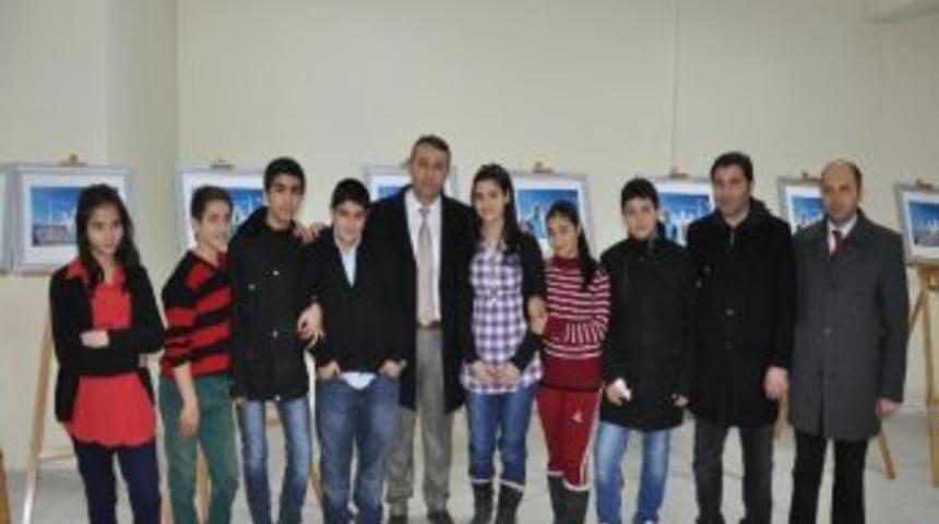Yerk&ouml;y İl&ccedil;e Milli Eğitim M&uuml;d&uuml;r&uuml; Yavuz 3m Resim Sergisini Ziyaret Etti