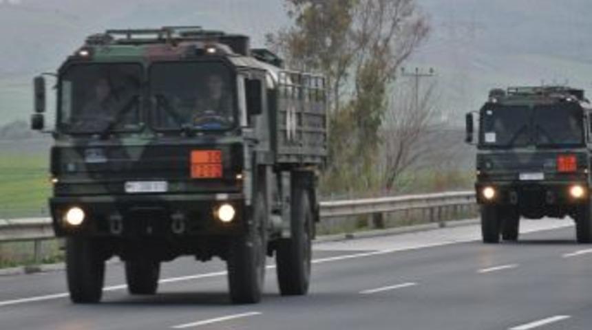 Patriotları Taşıyan Askeri Ara&ccedil;lar Osmaniye&rsquo;den Ge&ccedil;ti