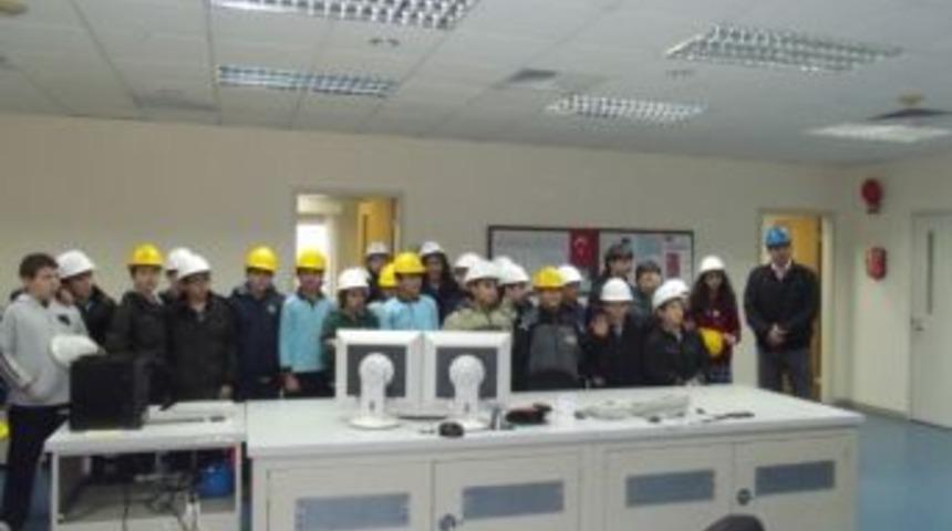 &Ouml;ğrenciler Doğalgazın Elektriğe D&ouml;n&uuml;şmesini İnceledi