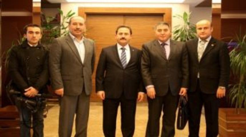 Ballı Ve &Ouml;zkaleli&rsquo;den Vali Başk&ouml;y&rsquo;e Ziyaret