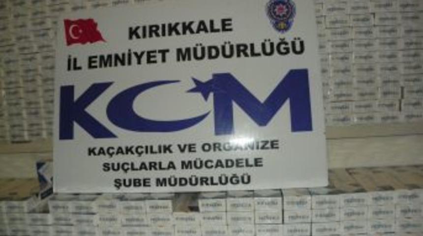 Kırıkkale'de 10 Bin Paket Ka&ccedil;ak Sigara Ele Ge&ccedil;irildi