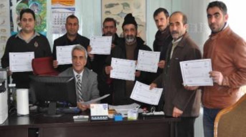 Muş&rsquo;ta Avcılara Sertifika Verildi