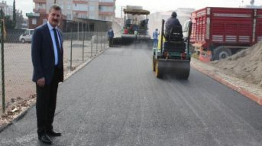 Toroslar&rsquo;da Zeki Ayan Mahallesi Asfaltlandı