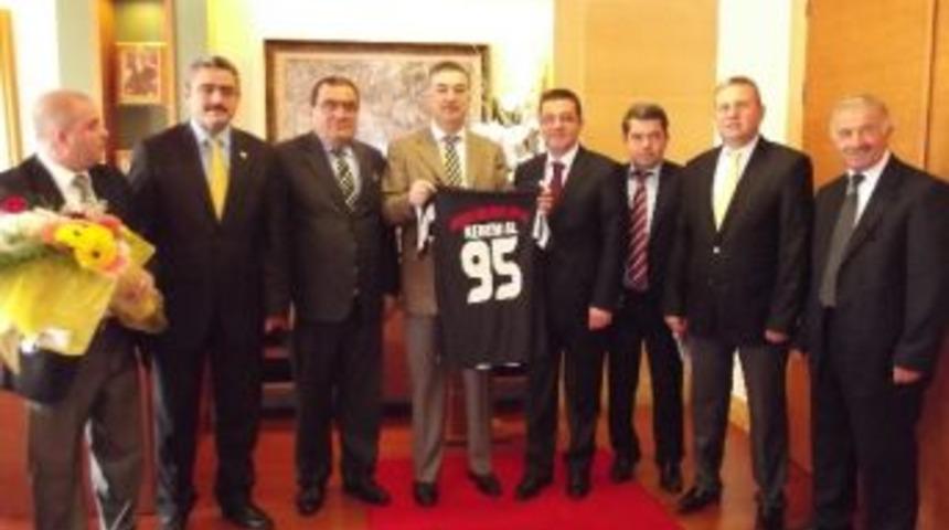 Nazilli Belediyespor&rsquo;dan Aydın Valisi Kerem Al&rsquo;a Ziyaret