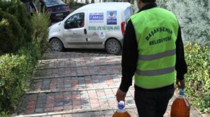 Başakşehir Belediyesi Atık Yağı Getirene Yenisini Veriyor