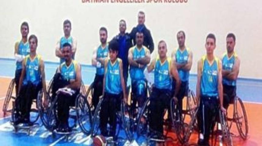 Batman Engelliler Basketbol Takımı Galibiyet Serisini S&uuml;rd&uuml;rd&uuml;