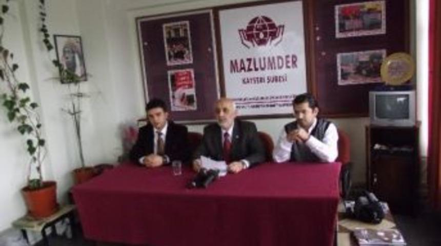 Mazlumder Kayseri Şube Başkan Vekili Ahmet Taş: