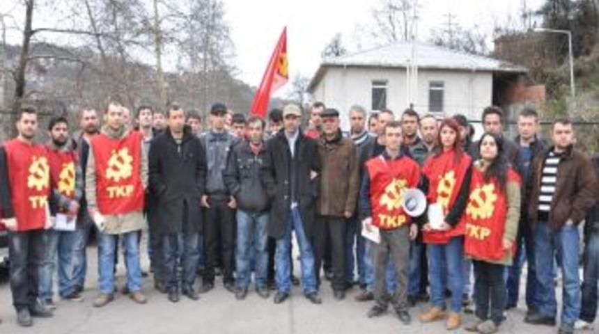 İş Kazasının Etkisinden Kurtulamayan Iş&ccedil;iler Ocağa Girmedi