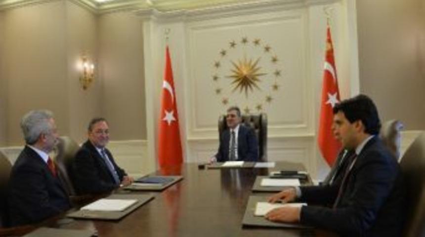 Ksmmmo Başkanı &Ouml;zsoy Cumhurbaşkanı İle G&ouml;r&uuml;şt&uuml;