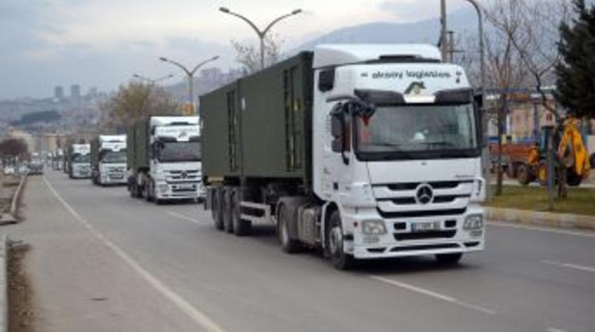 Kahramanmaraş'a Patriot Sevkiyatı S&uuml;r&uuml;yor