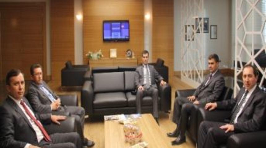 Ak Parti İl Başkanı Ceylan&rsquo;dan Rekt&ouml;r Alkan&rsquo;a Ziyaret