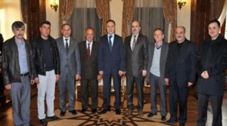 Vali Altıparmak&rsquo;a Ziyaretler