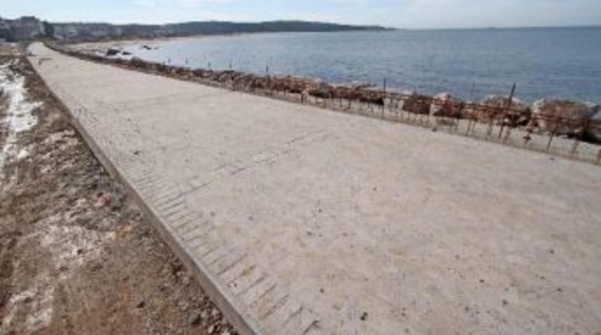 Cebeci Sahili Yenileniyor